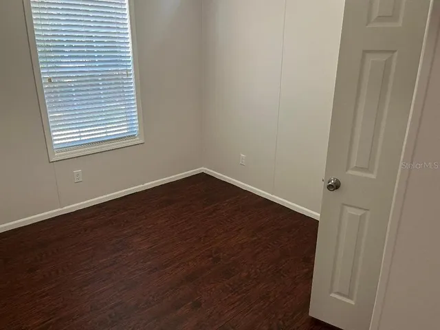 wooden floor in an empty room