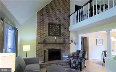 Family Room w/ 2 story fireplace