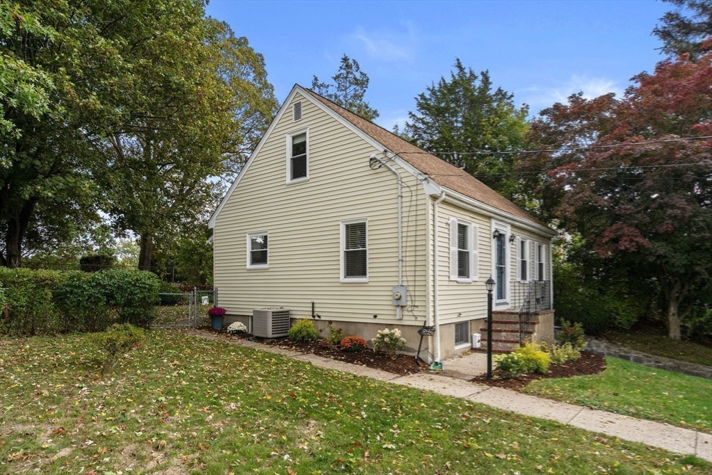 46 Bayard Street Dedham, MA 02026 - Photo 25 of 34 a view of backyard of house