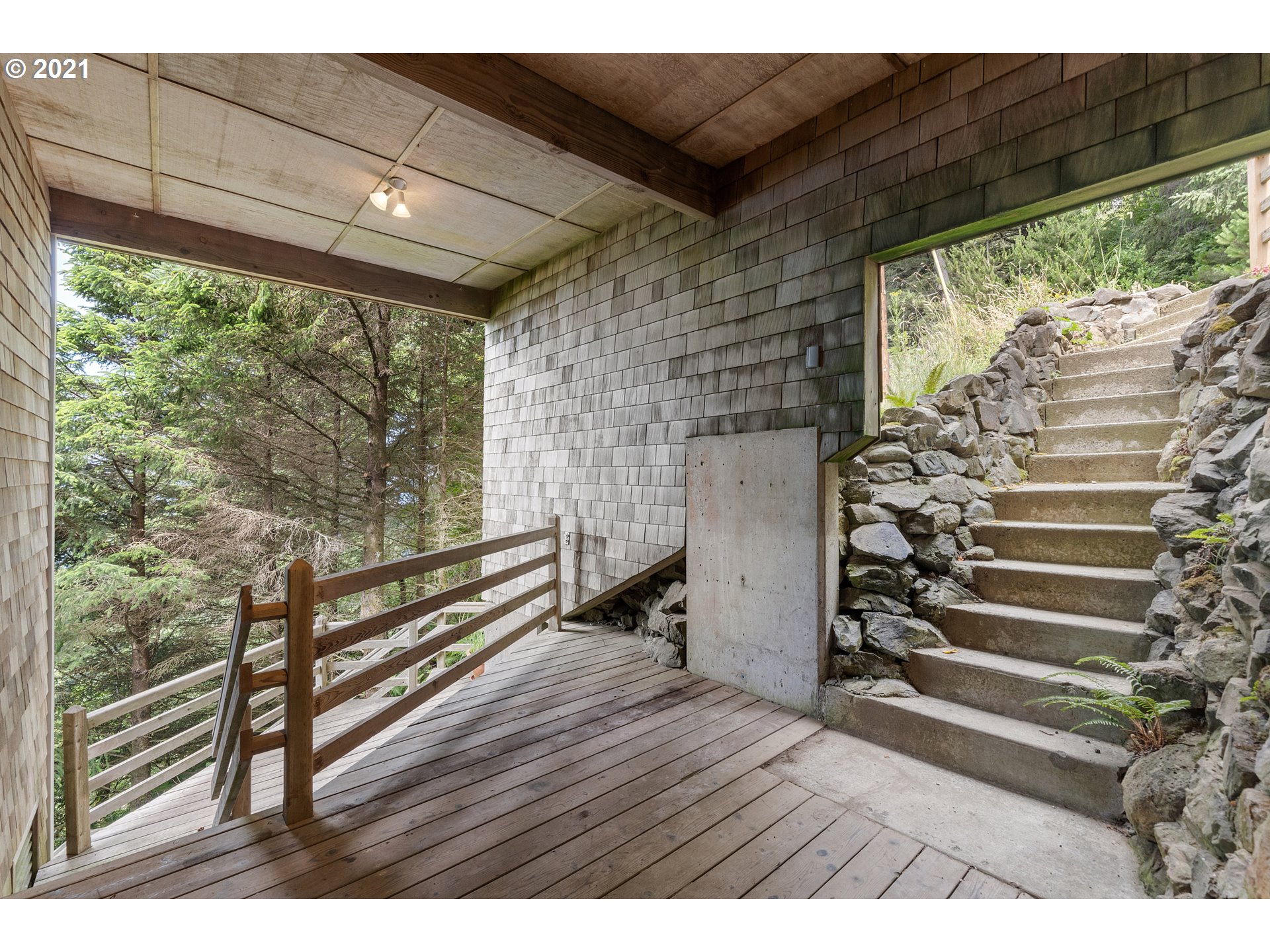 5615 Norwester Road Oceanside, OR 97134 - Photo 28 of 32 Staircase