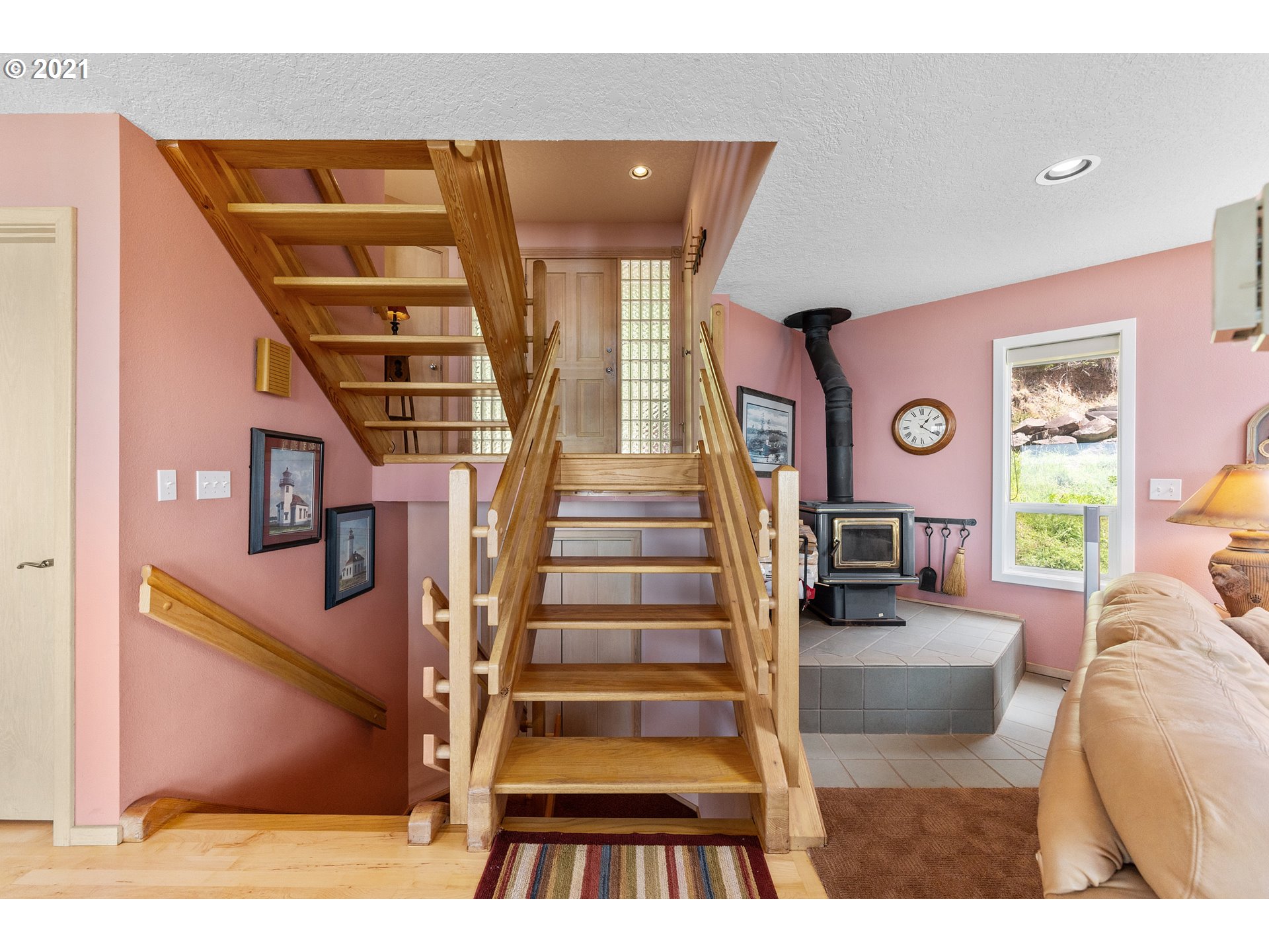 5615 Norwester Road Oceanside, OR 97134 - Photo 8 of 32 Staircase