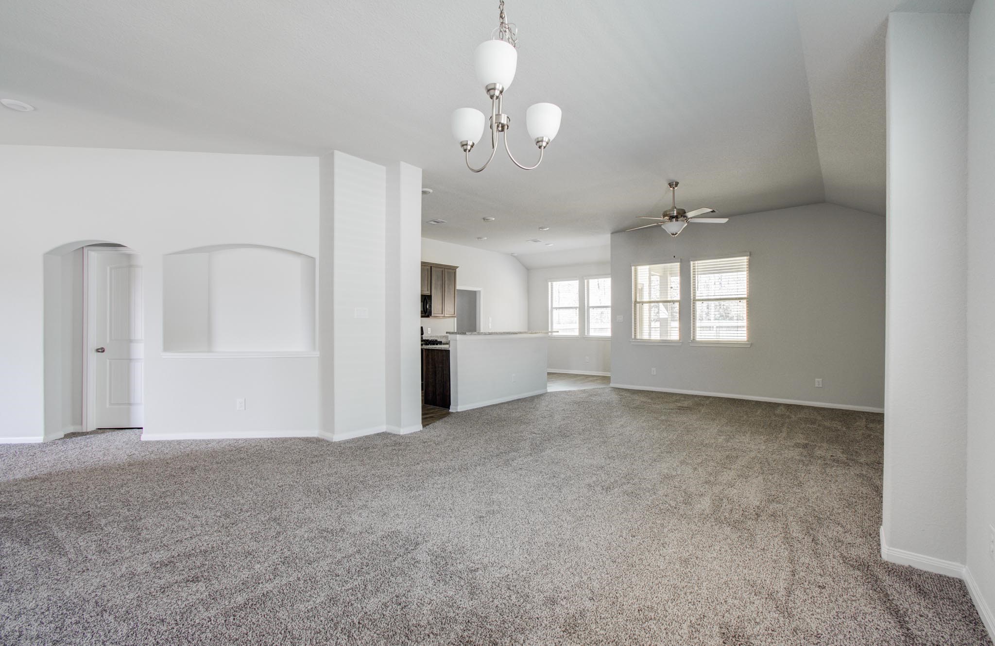 2009 Cedar Lane Conroe, TX 77301 - Photo 5 of 29 Open dining and living area