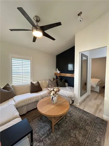 a view of a living room