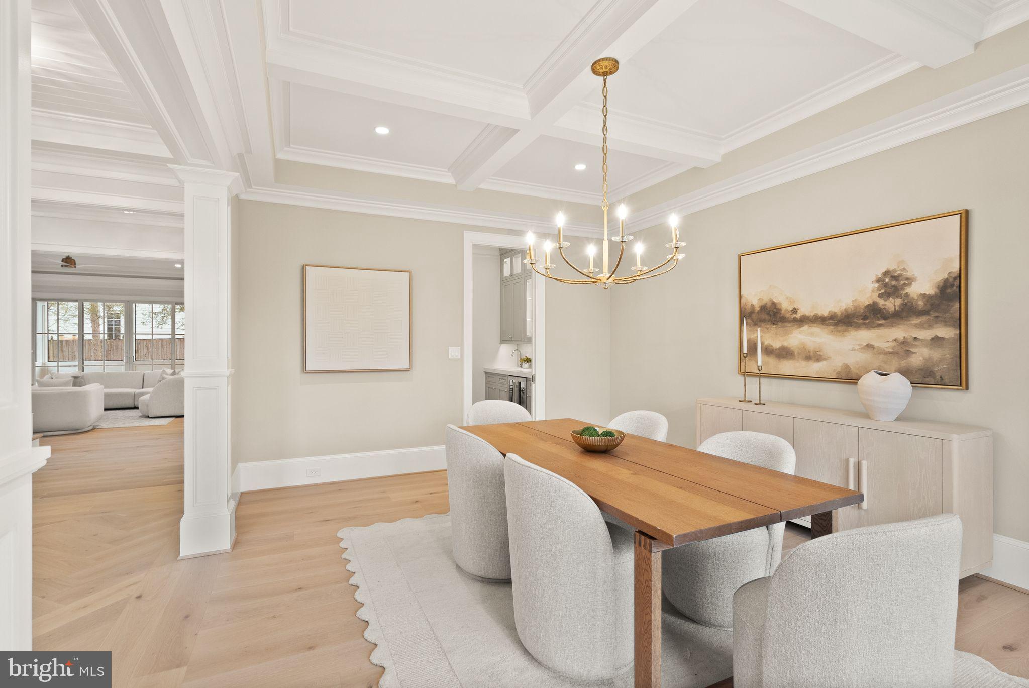 3941 North Glebe Road Arlington, VA 22207 - Photo 12 of 76 Formal dining room with butler's pantry