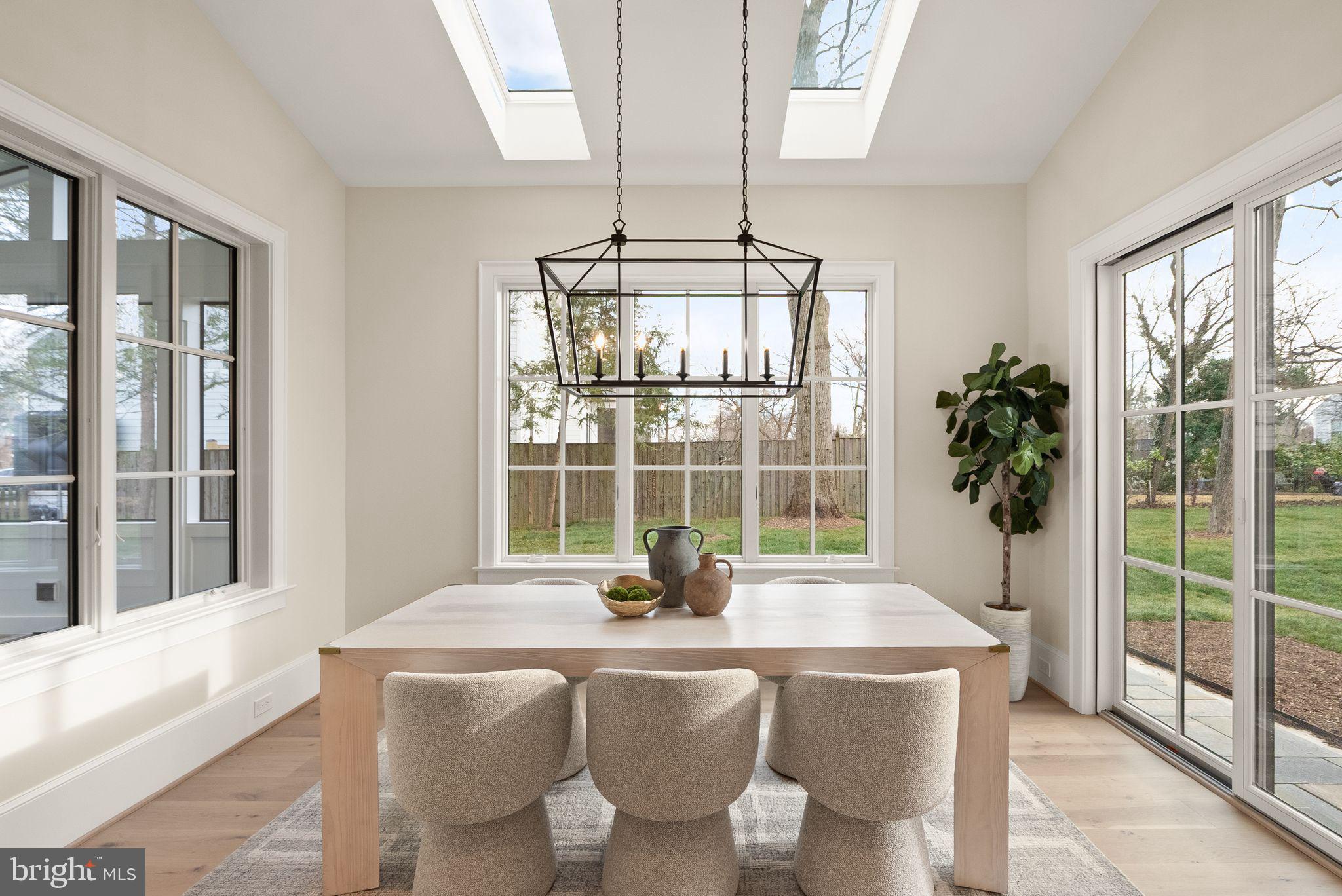 3941 North Glebe Road Arlington, VA 22207 - Photo 26 of 76 Sun-drenched breakfast room. Access to patio