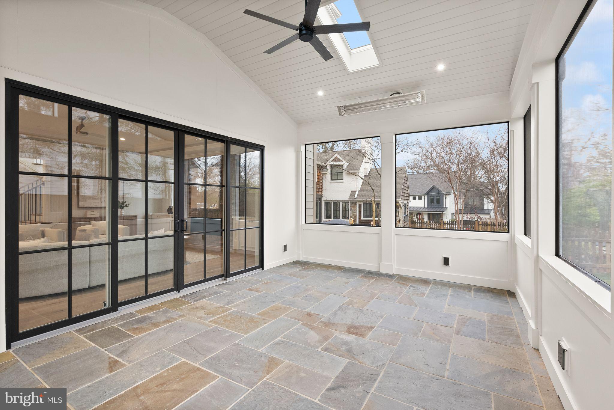 3941 North Glebe Road Arlington, VA 22207 - Photo 28 of 76 Screened porch off family room. Skylights and fan.