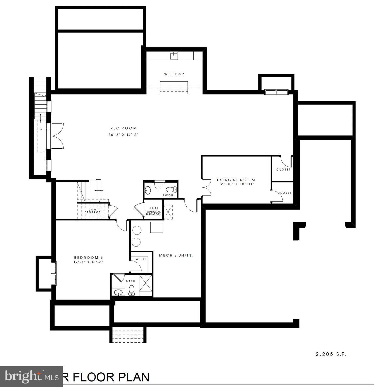 3941 North Glebe Road Arlington, VA 22207 - Photo 4 of 8 Made for entertaining! Huge rec room w/wet bar.