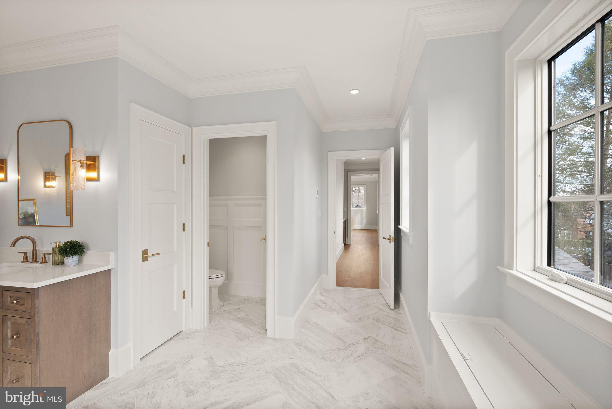 3941 North Glebe Road Arlington, VA 22207 - Photo 45 of 76 Private water closet. Heated marble floors.