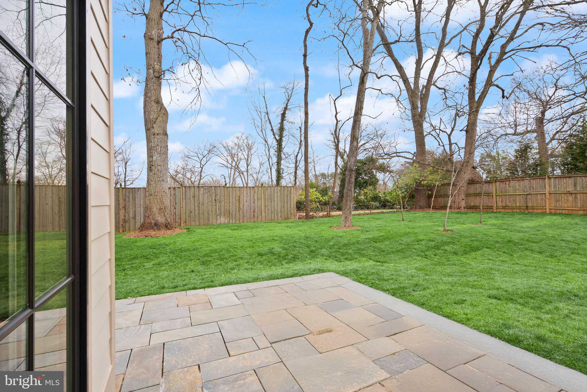 3941 North Glebe Road Arlington, VA 22207 - Photo 68 of 76 Deep backyard with mature hardwoods