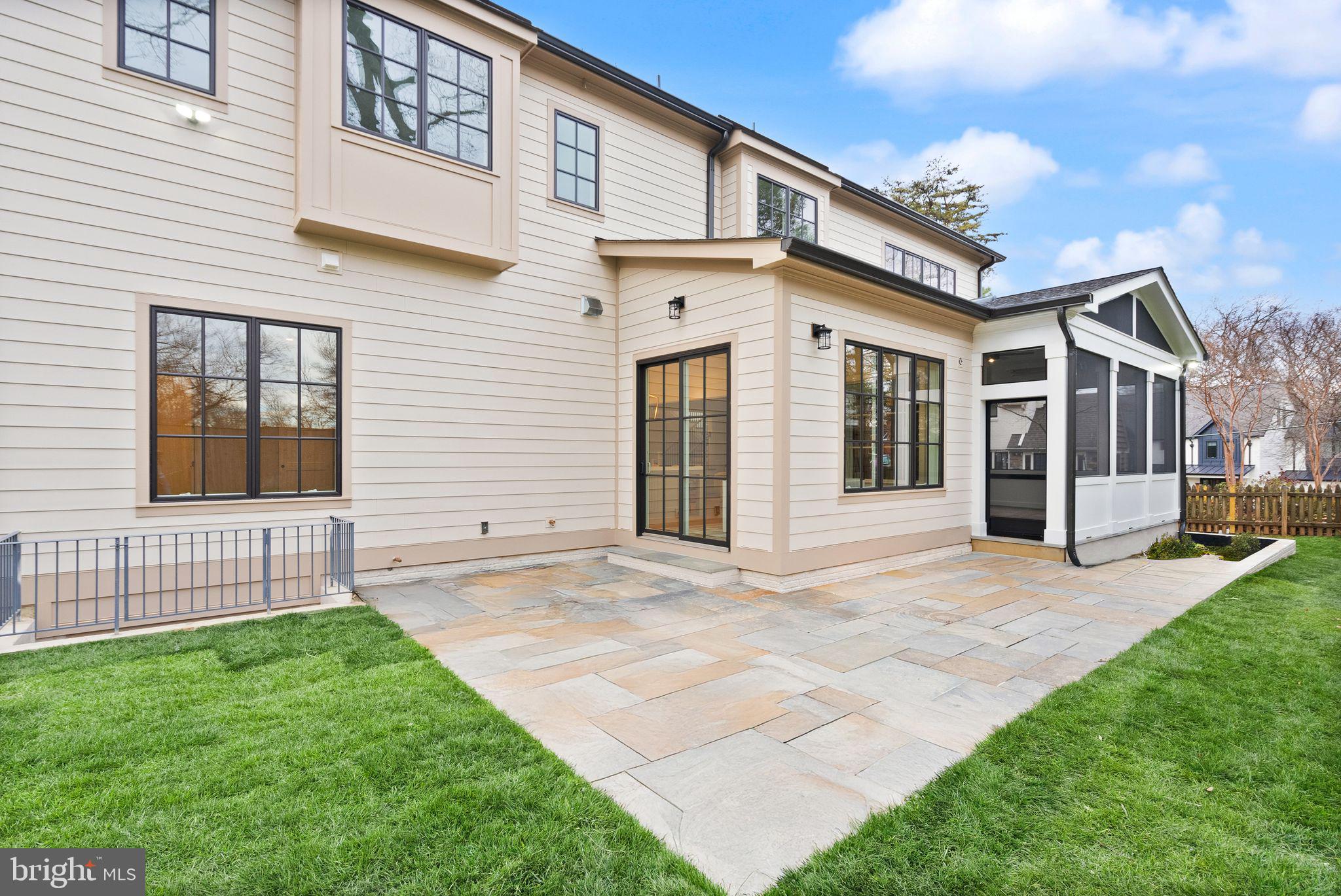 3941 North Glebe Road Arlington, VA 22207 - Photo 69 of 76 Flagstone patio w/access to b'fast room and porch