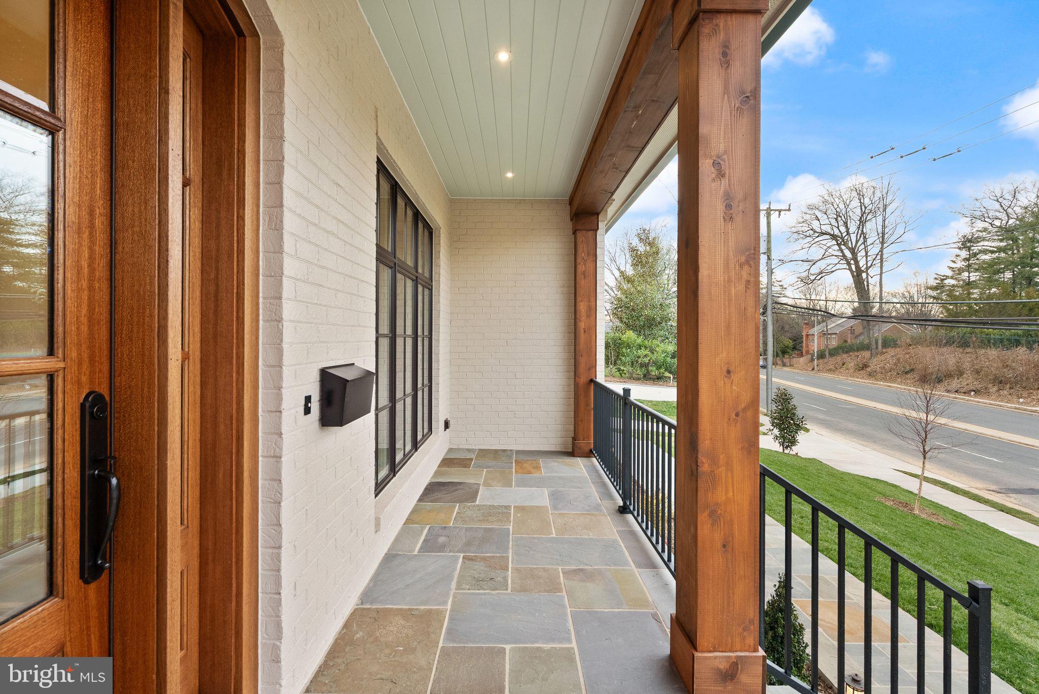 3941 North Glebe Road Arlington, VA 22207 - Photo 7 of 76 Flagstone front porch w/bead board ceiling