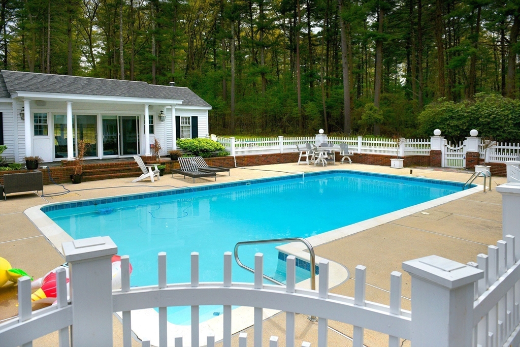 28 Pineswamp Road Ipswich, MA 01938 - Photo 4 of 42 a view of a house with swimming pool and sitting area