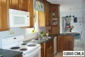 6639 Sharon Road Charlotte, NC 28210 - Photo 5 of 8 a kitchen with a sink and a stove top oven