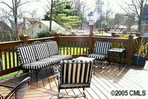 6639 Sharon Road Charlotte, NC 28210 - Photo 8 of 8 a view of a two chairs on the deck