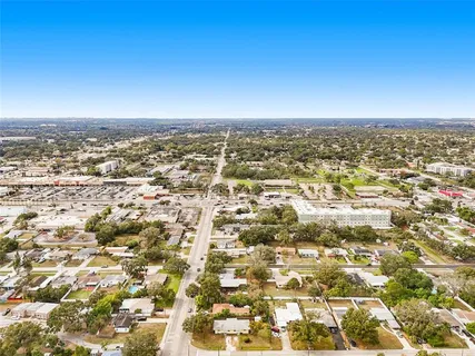 a view of city and ocean