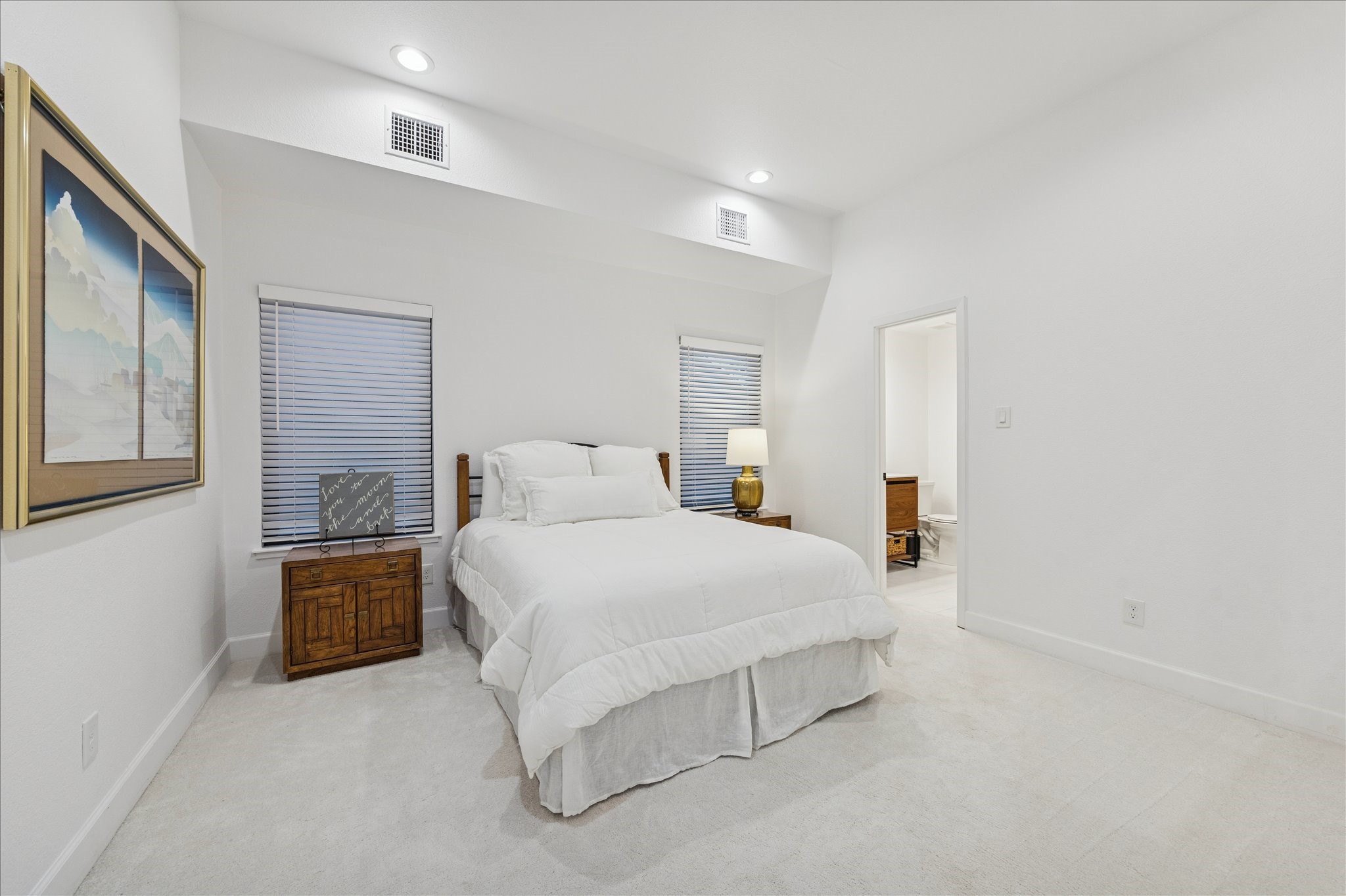 45 Patti Lynn Lane Houston, TX 77024 - Photo 25 of 49 a bedroom with a bed and with furniture