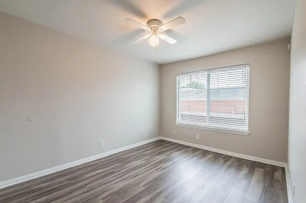 wooden floor in an empty room