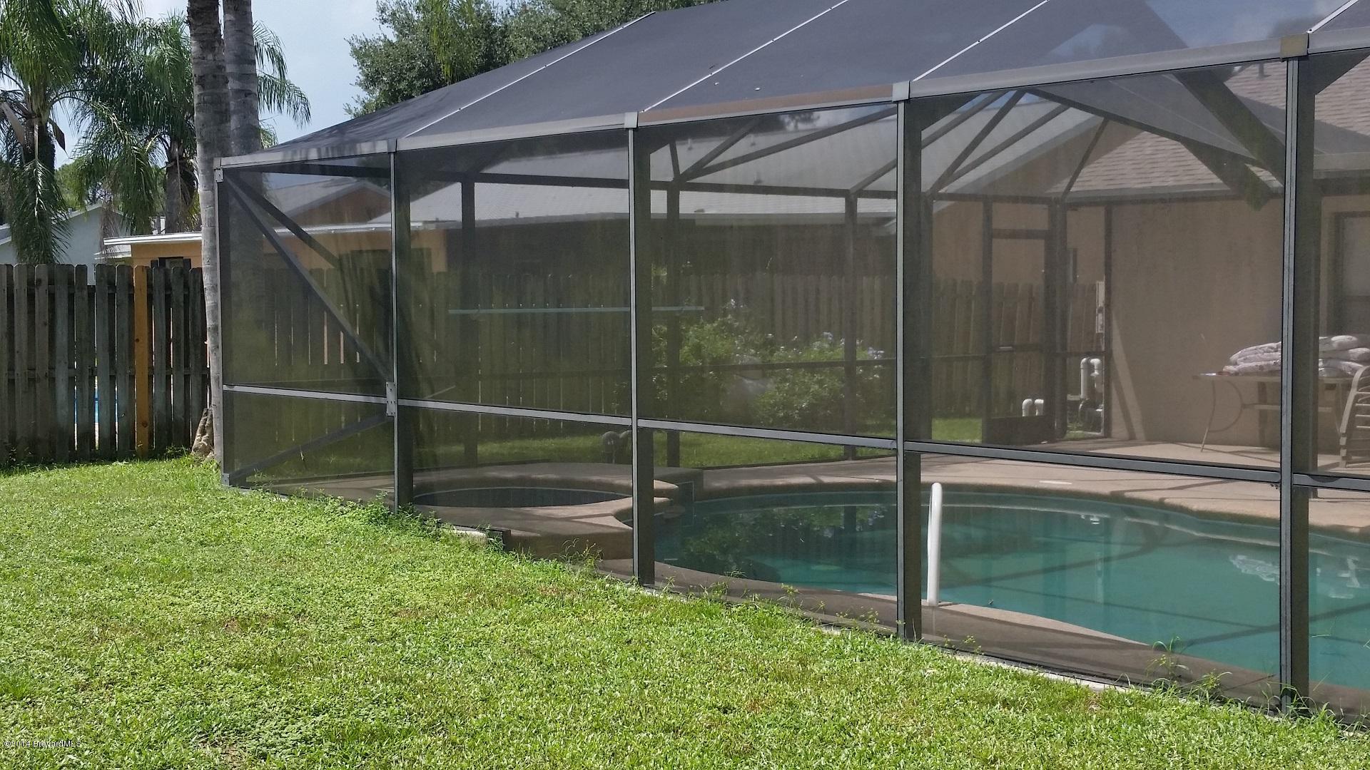 5657 Flint Road Cocoa, FL 32927 - Photo 23 of 29 Screened Pool
