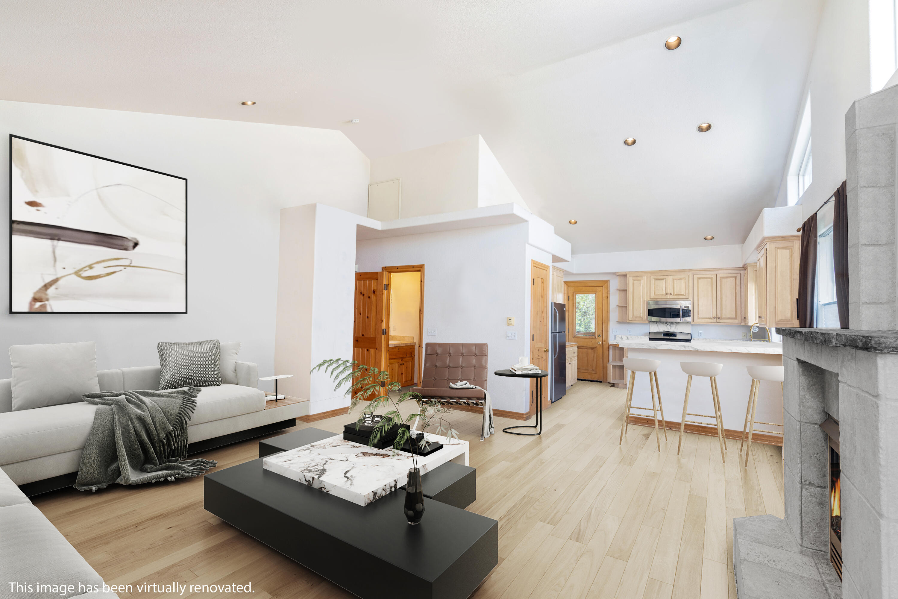660 Otto Street Ridgway, CO 81432 - Photo 13 of 27 a living room with furniture and a wooden floor