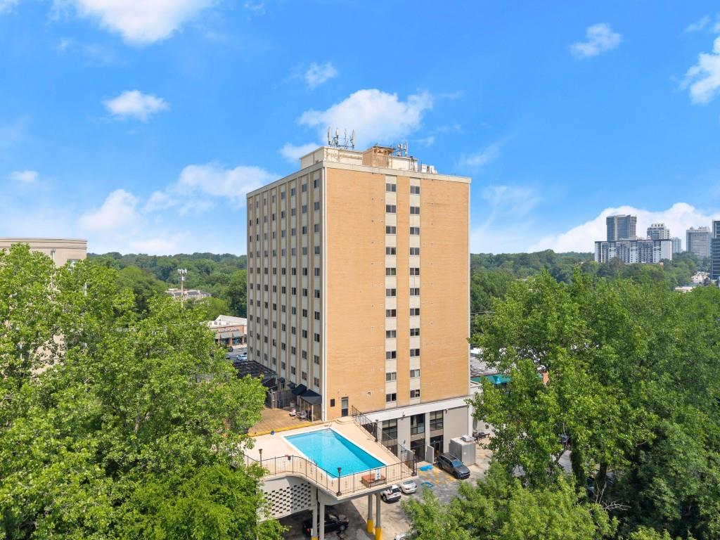 2285 Peachtree Street Northeast, Unit 801 Atlanta, GA 30309 - Photo 21 of 30 a picture of city view