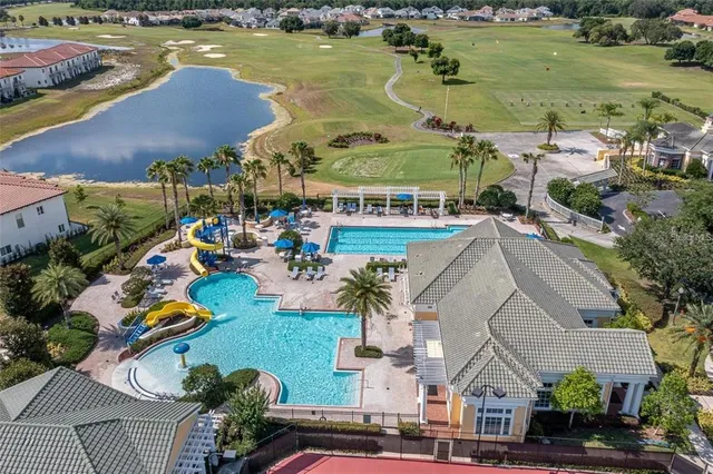 a view of a street with a building on the street