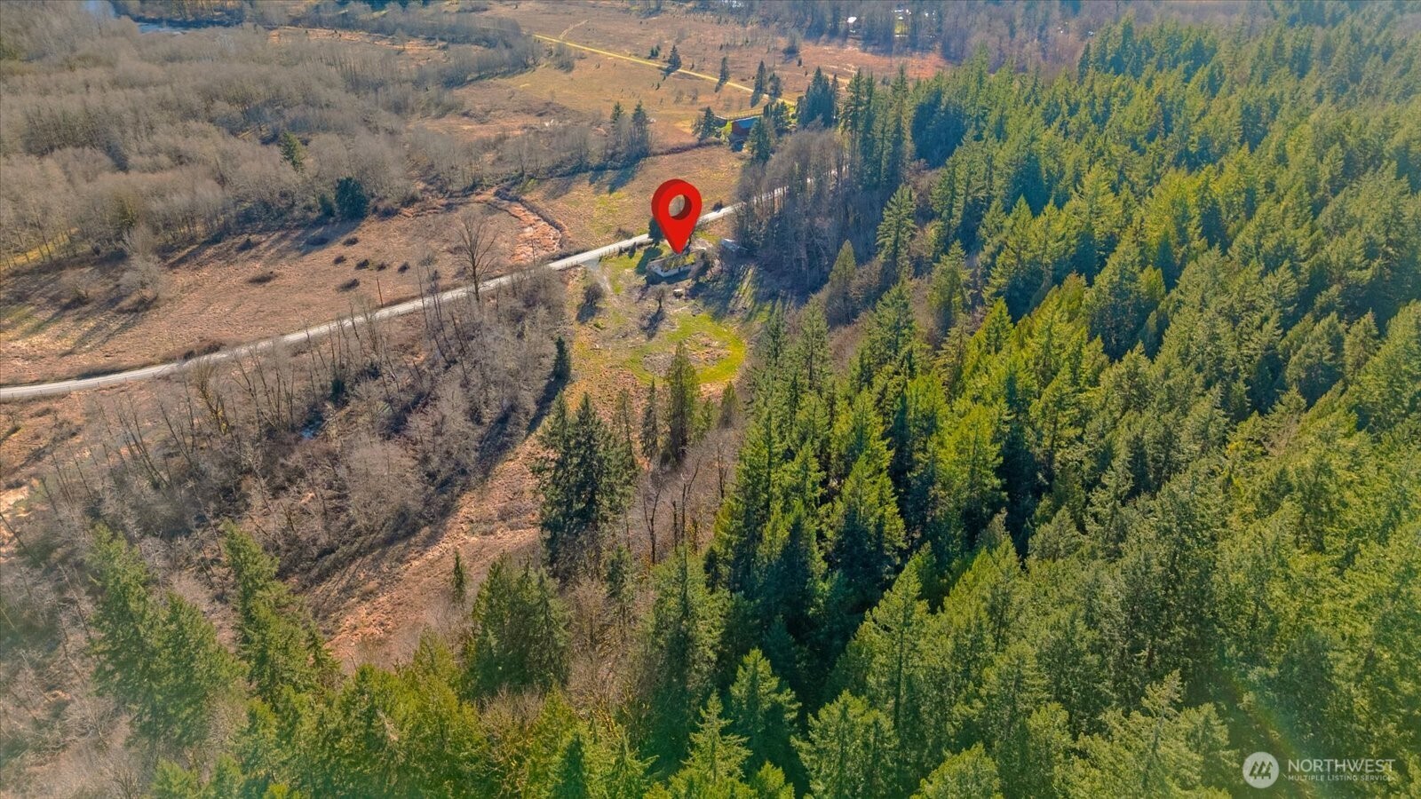 38425 Swede Heaven Road Arlington, WA 98223 - Photo 30 of 36 a view of a yard with plants and a bench