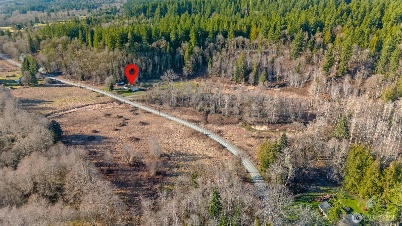 38425 Swede Heaven Road Arlington, WA 98223 - Photo 32 of 36 a view of wooden fence and trees