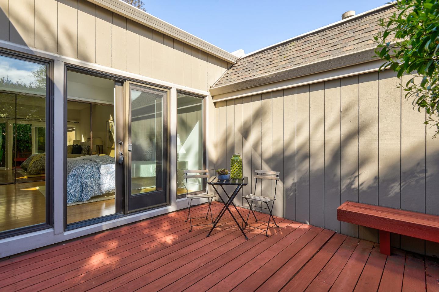 7 Farm Road Los Altos, CA 94024 - Photo 26 of 38 a view of outdoor space with seating space