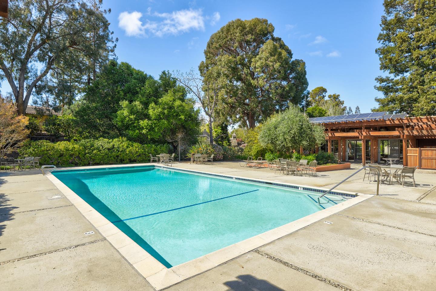 7 Farm Road Los Altos, CA 94024 - Photo 34 of 38 a view of swimming pool with chairs
