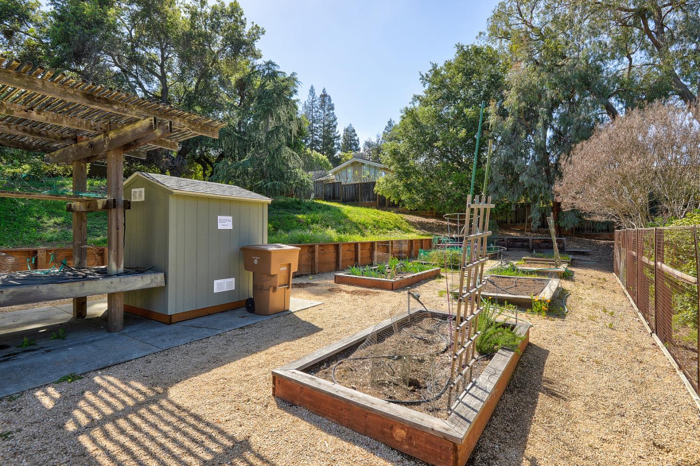 7 Farm Road Los Altos, CA 94024 - Photo 37 of 38 swimming pool view with a seating space