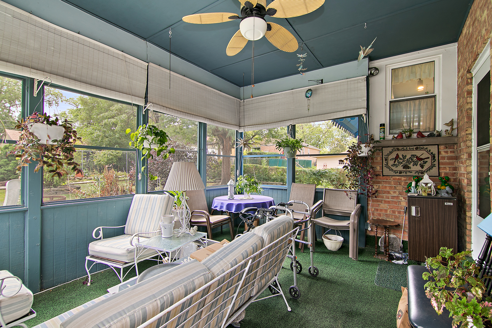 1707 Evergreen Road Homewood, IL 60430 - Photo 19 of 22 a living room with patio furniture and a large window