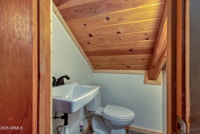 a living room with a large window