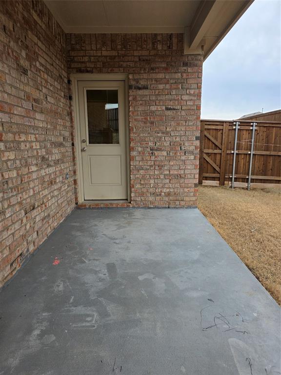 3209 Appleton Street Little Elm, TX 75068 - Photo 15 of 17 View of patio featuring a gate
