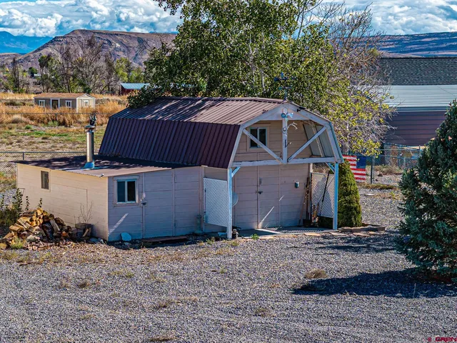 a view of a small house