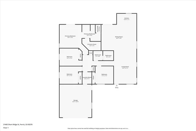 $740,000 | 21402 Shortridge Avenue, Perris, CA 92570