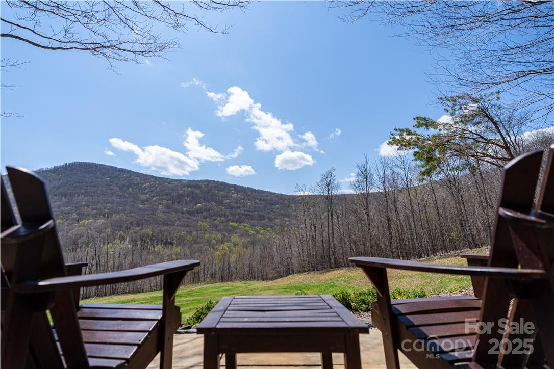 5 Wolfsbane Trail, Unit 5 Todd, NC 28684 - Photo 13 of 36 a view of a chairs and table in the patio