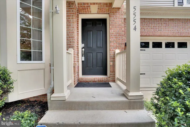 a view of entrance door of a house