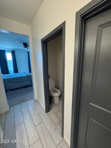 a kitchen with stainless steel appliances wooden cabinets and a counter top