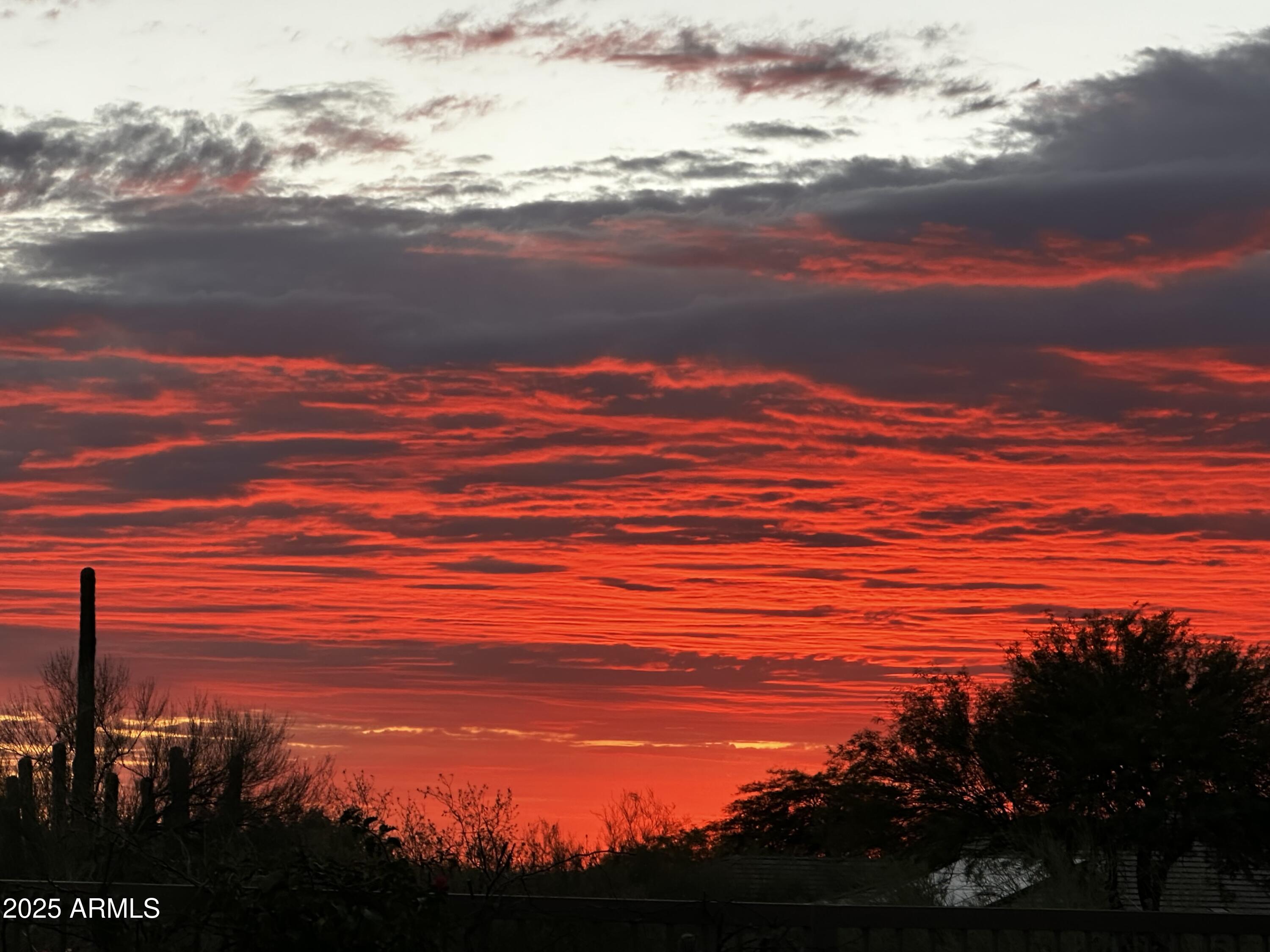 6867 East Crimson Sky Trail Scottsdale, AZ 85266 - Photo 42 of 97 Sunset from Backyard 2