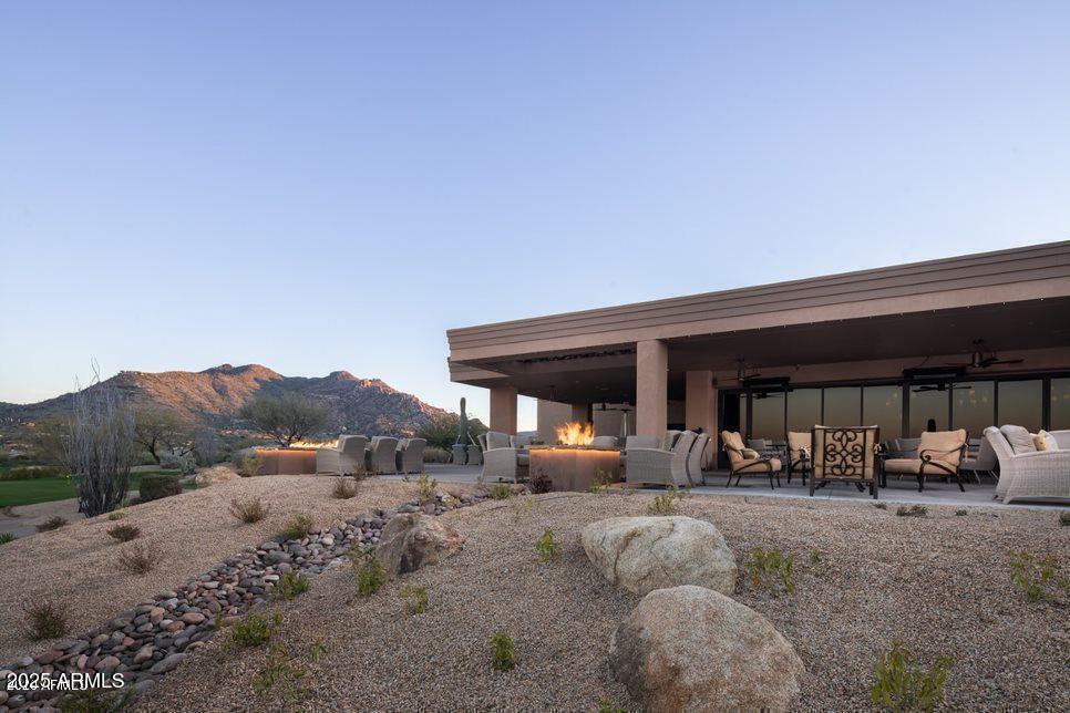 6867 East Crimson Sky Trail Scottsdale, AZ 85266 - Photo 75 of 97 Outdoor Seating, Shown from Below