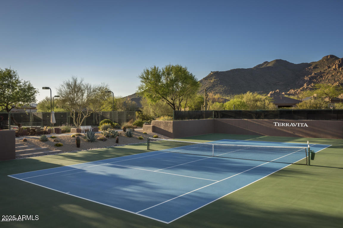 6867 East Crimson Sky Trail Scottsdale, AZ 85266 - Photo 79 of 97 a view of tennis court