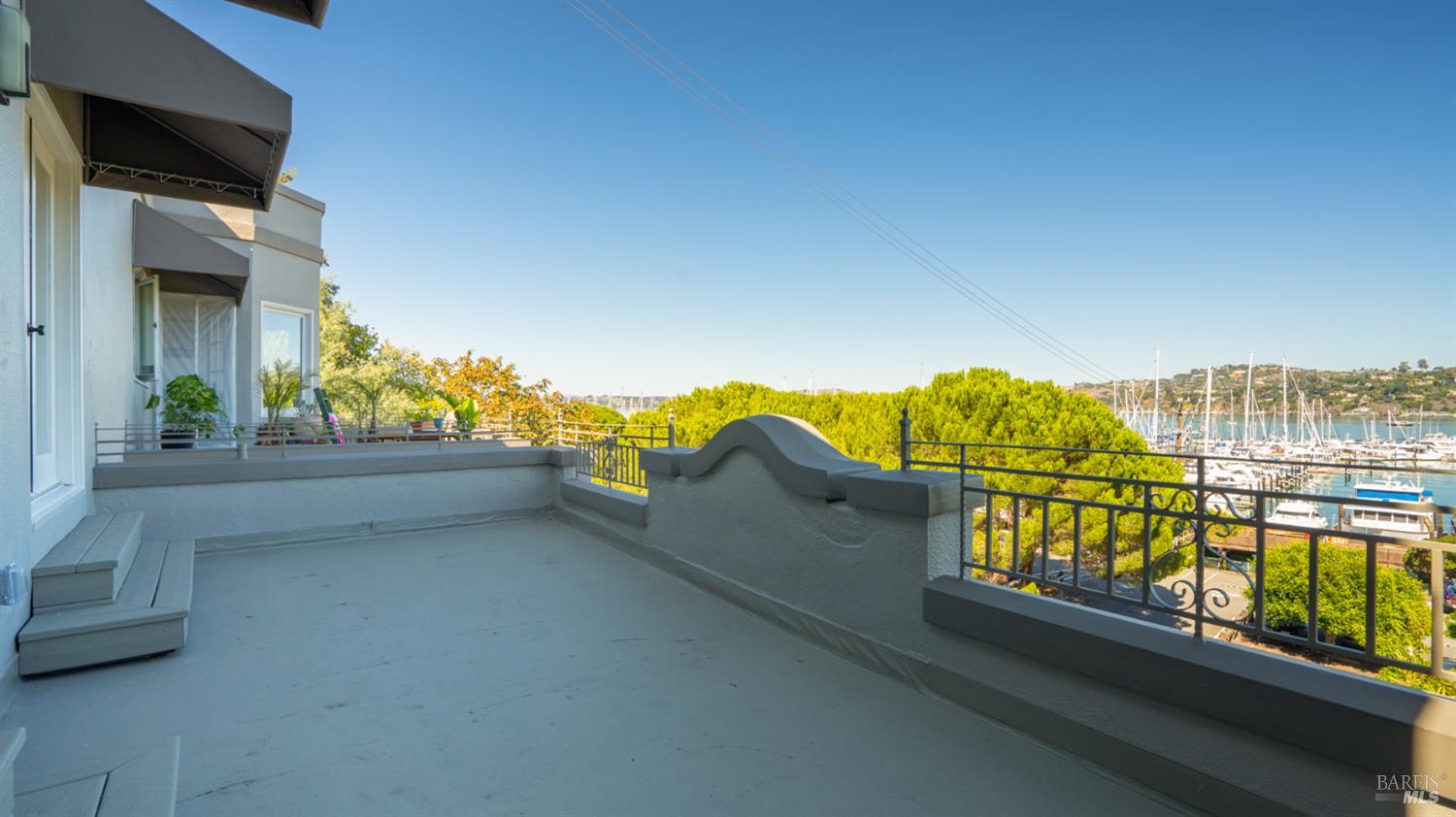833 Bridgeway, Unit 5 Sausalito, CA 94965 - Photo 22 of 26 a view of balcony with city view