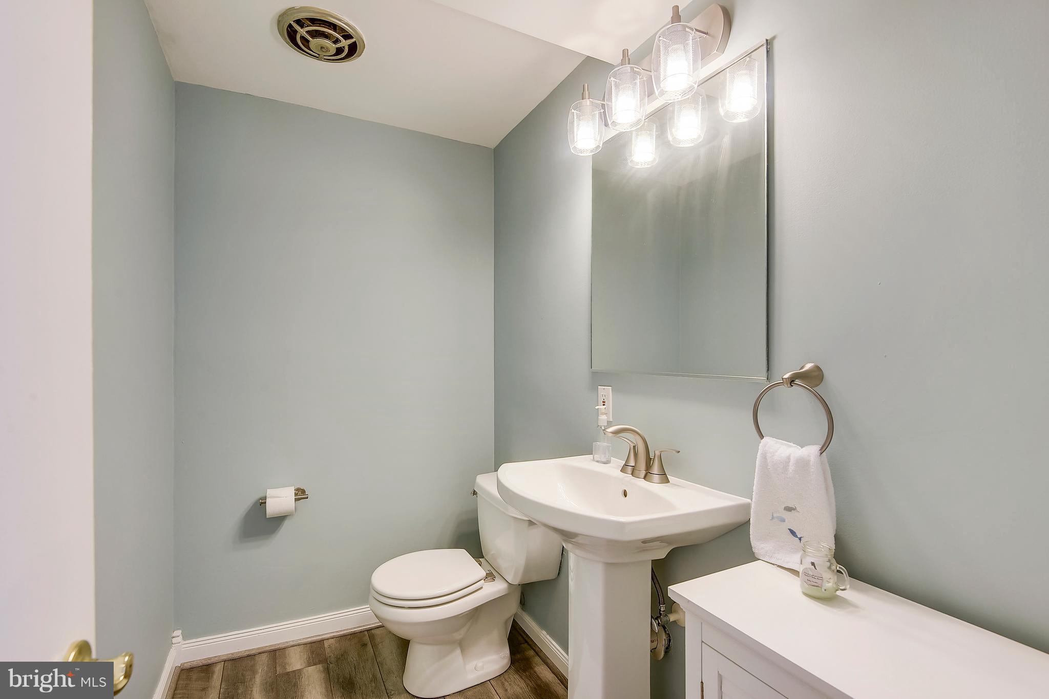 10000 Belhaven Road Bethesda, MD 20817 - Photo 25 of 30 CONVENIENT POWDER ROOM OFF FAMILY ROOM