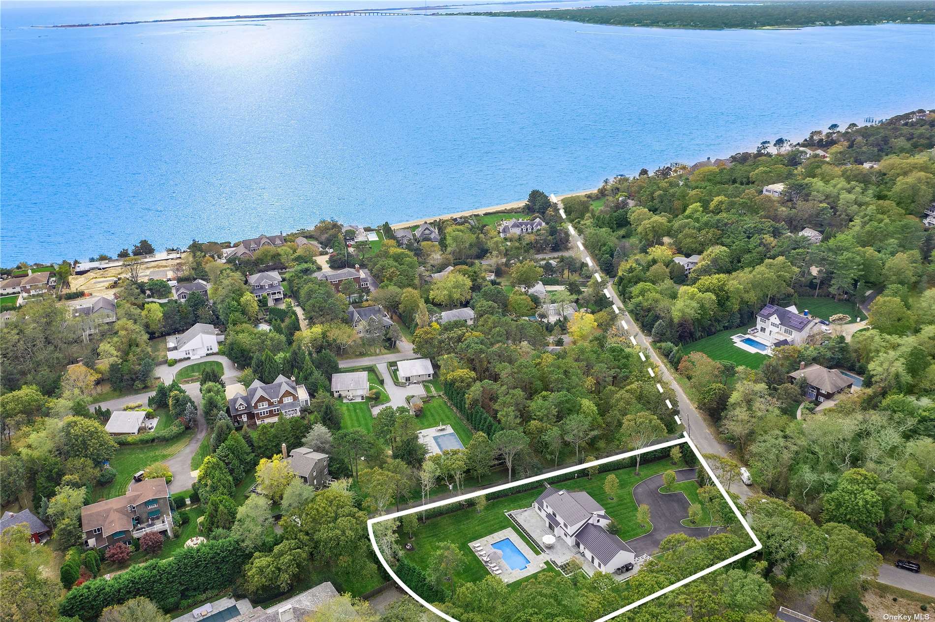 14 Atterbury Road Southampton, NY 11968 - Photo 1 of 1 a view of a yard