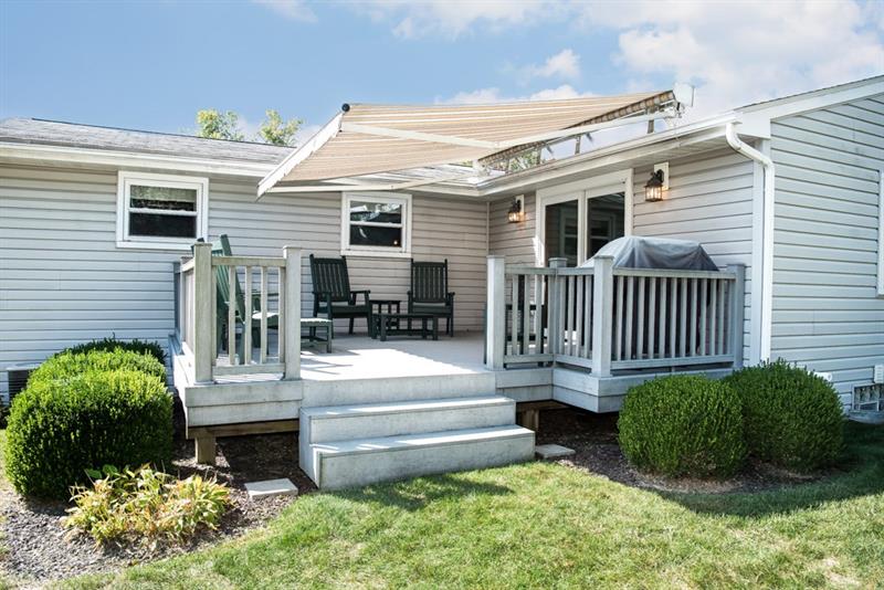 13 Rolling Road Cranberry Township, PA 16066 - Photo 22 of 24 No maintenance Trex deck with retractable awning