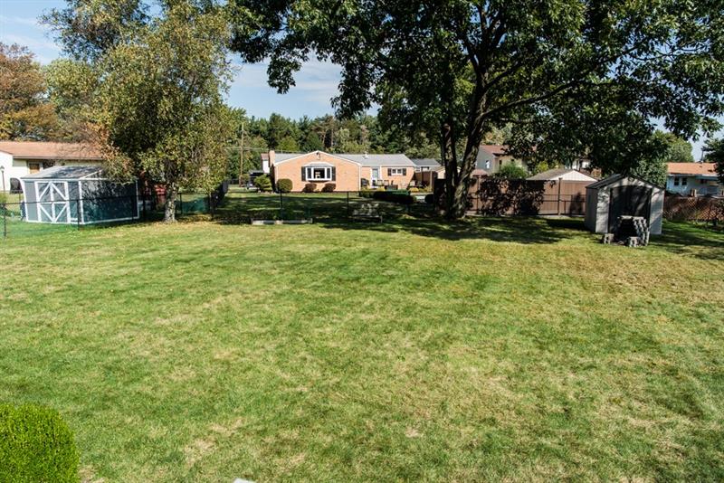 13 Rolling Road Cranberry Township, PA 16066 - Photo 24 of 24 Wonderful flat backyard, large enough for a pool! Shed included.