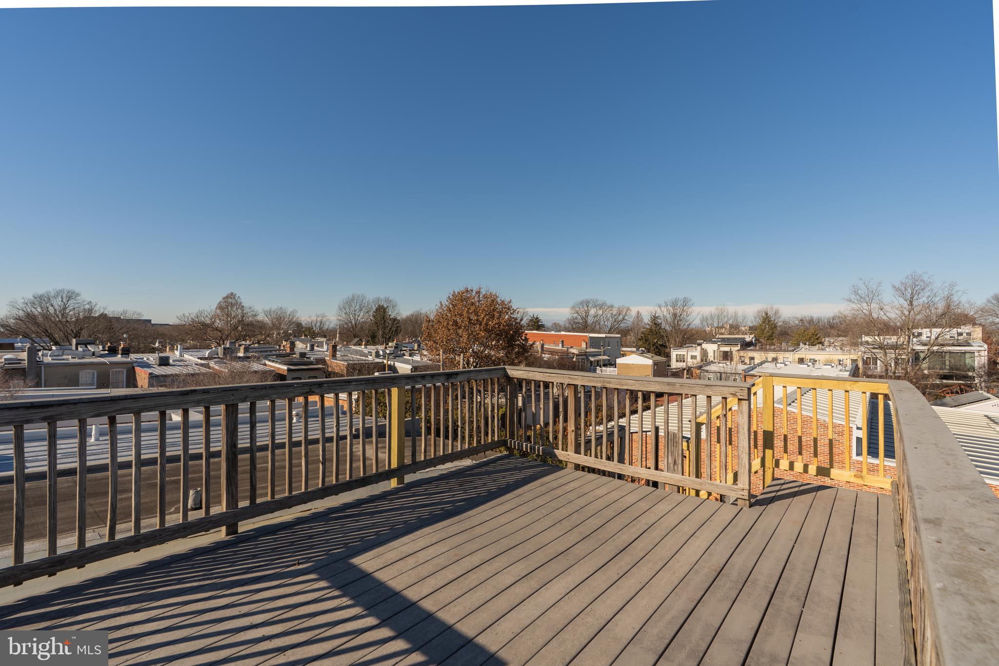 1218 D Street Southeast, Unit 4 Washington, DC 20003 - Photo 28 of 30 a view of city from roof deck