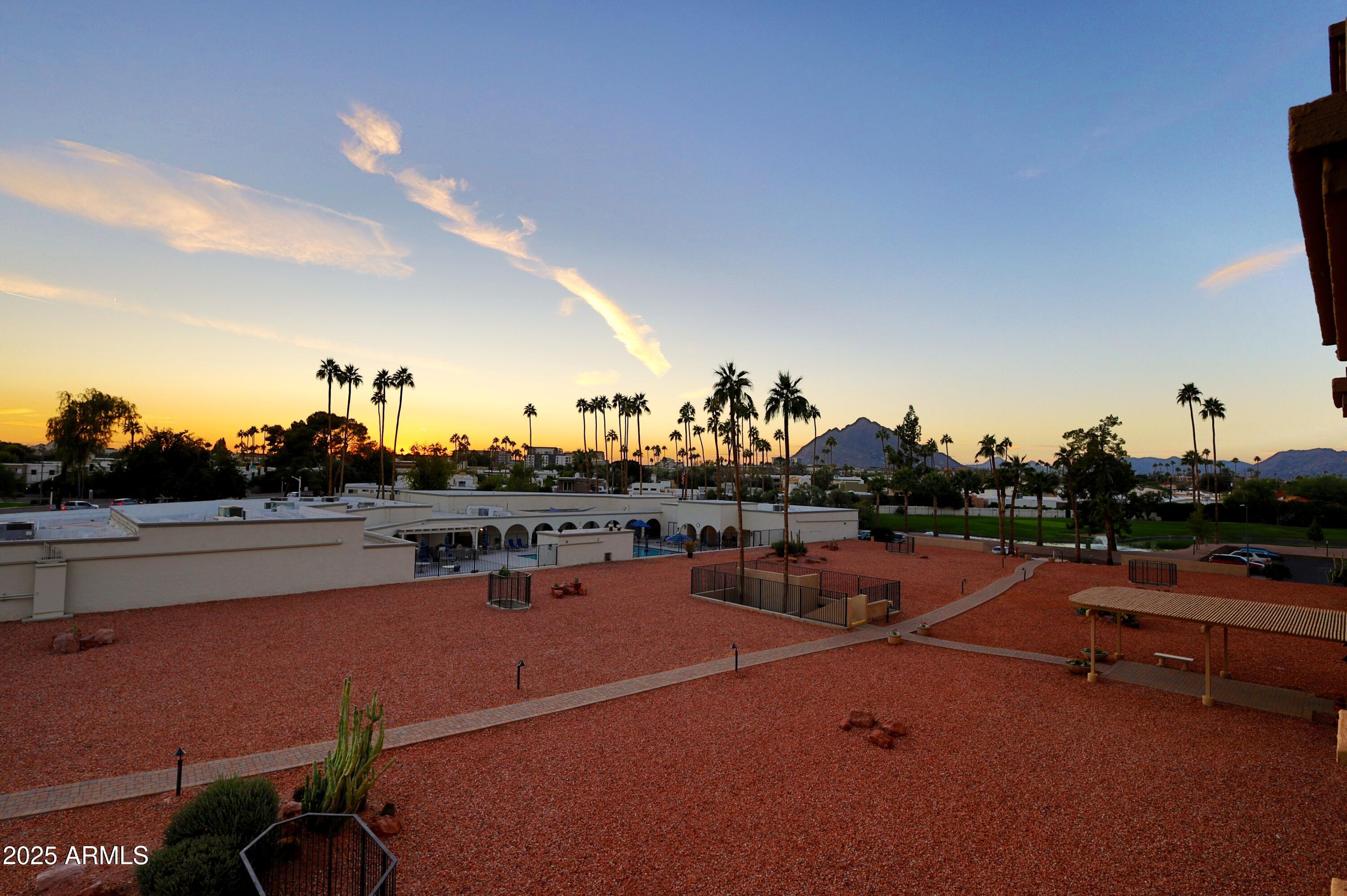 7820 East Camelback Road, Unit 309 Scottsdale, AZ 85251 - Photo 37 of 55 a view of a tennis court
