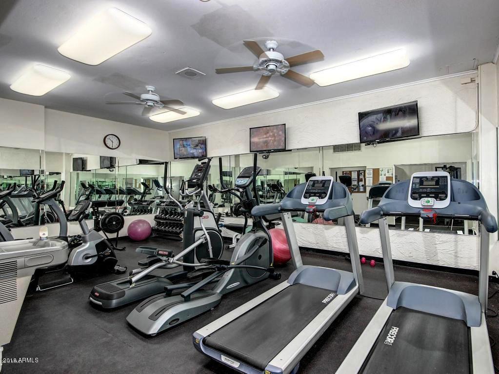 7820 East Camelback Road, Unit 309 Scottsdale, AZ 85251 - Photo 46 of 55 a view of a room with gym equipment