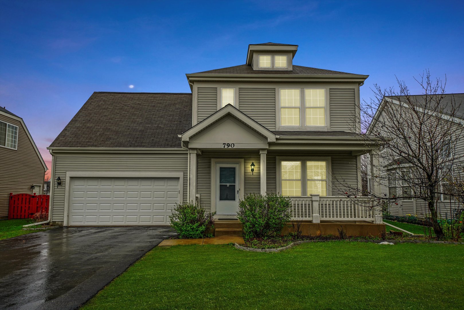790 Montclair Drive Round Lake, IL 60073 - Photo 21 of 21 a front view of a house with a yard